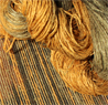 New Textiles: Danzome Dyed Raw Silk Floss Weave